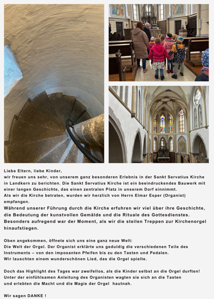 Kirchenbesichtigung